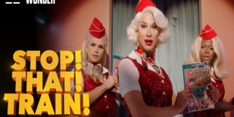 वीडियो: ड्रैग रेस के पूर्व छात्र सुरक्षा निर्देश गाते हैं ‘स्टॉप! वो! ट्रेन!’ विडियो में