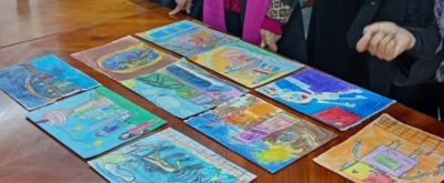 El Concurso Infantil De Dibujo China En Mi Imaginación Fortalece Los Lazos Artísticos Y De Photo