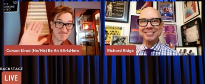 VIDEO: Find Out How YOU Can Be an #ArtsHero on Backstage with Richard Ridge 