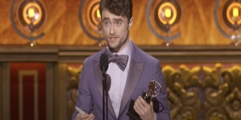 Video: Daniel Radcliffe Accepts Tony Award For MERRILY WE ROLL ALONG