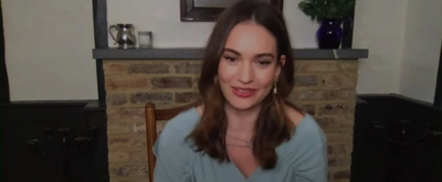 VIDEO: Lily James Talks MAMMA MIA 3 Rumors 