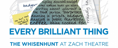BWW Review: EVERY BRILLIANT THING at ZACH's Whisenhunt Stage