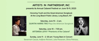 YOUNGER THAN SPRINGTIME Comes to the AIP Annual Cabaret Festival