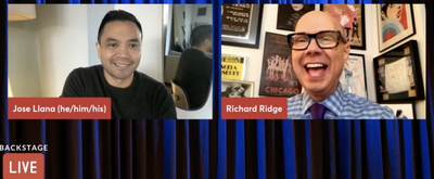 VIDEO: Jose Llana Visits Backstage with Richard Ridge- Watch Now! 
