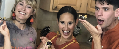 Backstage Bite with Katie Lynch: THE LIGHTNING THIEF's Chris McCarrell & Kristin Stokes Get Cookin'