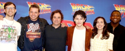 Photos: Casey Likes, Roger Bart, Jelani Remy & the Cast of BACK TO THE FUTURE: THE MUSICAL Meet the Press