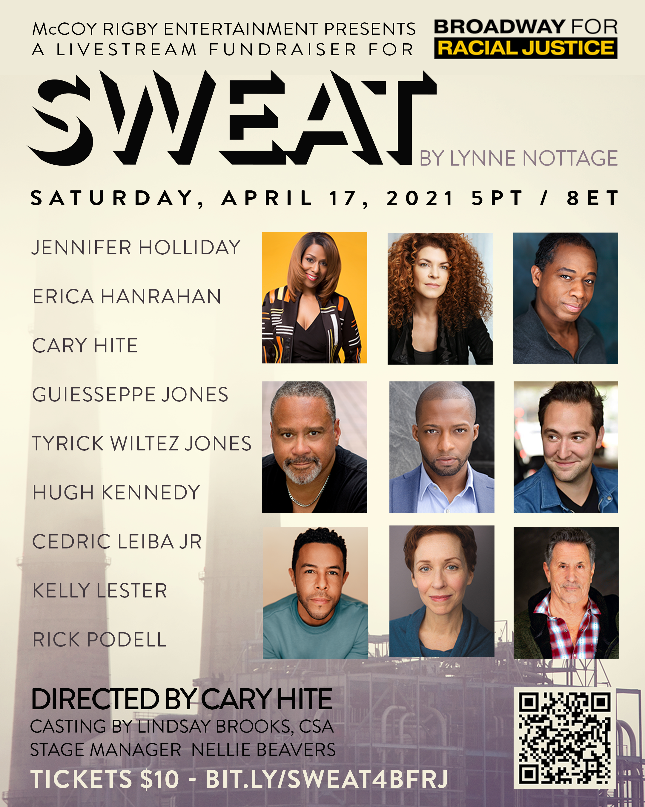 Jennifer Holliday & More Star in SWEAT Livestream Fundraiser For Broadway For Racial Justice Image