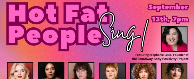 HOT FAT PEOPLE SING to Play The Green Room 42 Next Week