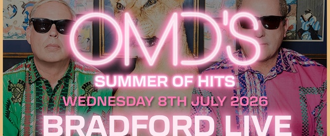 OMD to Perform at Bradford Live on Their 'Summer of Hits' Tour