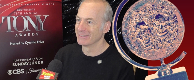 Video: Bob Odenkirk Is Gobsmacked and Bowled Over by His Tony Nomination