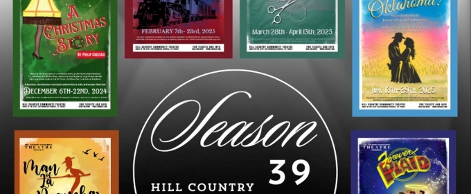 Hill Country Community Theatre Unveils 39th Season Lineup