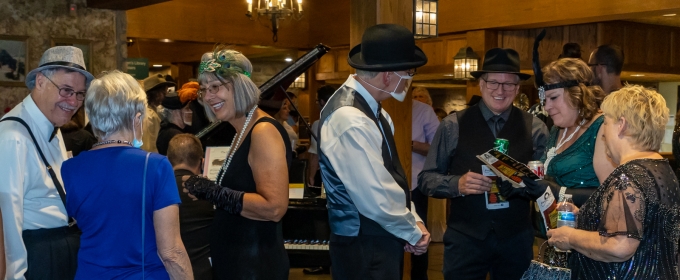 Photos: Inside Wagnalls Memorial Foundation's GATSBY MURDER MYSTERY Photos