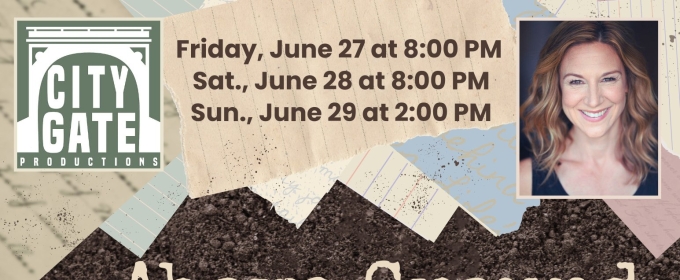Ginna Hoben's New One-Woman Show ABOVE GROUND To Debut at the Hellenic Cultural Center
