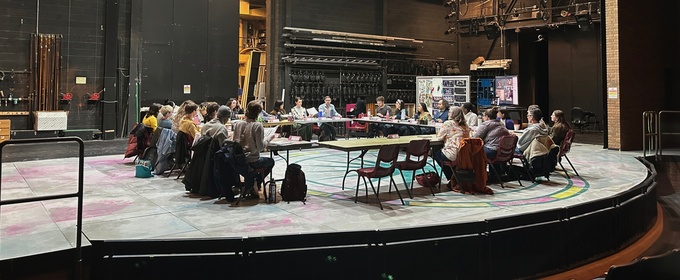 Cast Set for LUCKY STIFF at FIM Flint Repertory Theatre