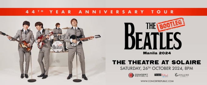 The Bootleg Beatles Come to The Theatre at Solaire Next Month