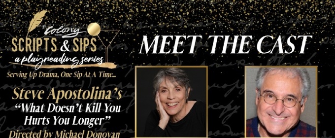 Cast Set For WHAT DOESN'T KILL YOU HURTS YOU LONGER at The Colony Theatre