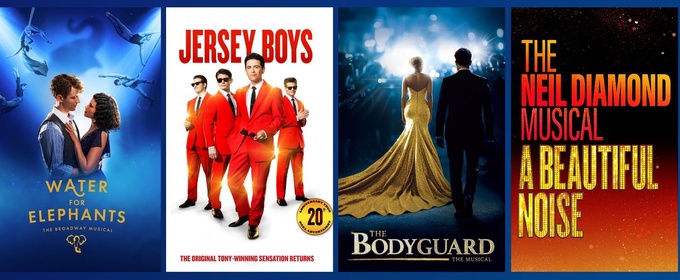 JERSEY BOYS, WATER FOR ELEPHANTS, THE BODYGUARD Set for Broadway in Fresno 2026 Season