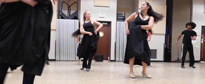 Video: Rehearsal for White Christmas at Theatre Under The Stars