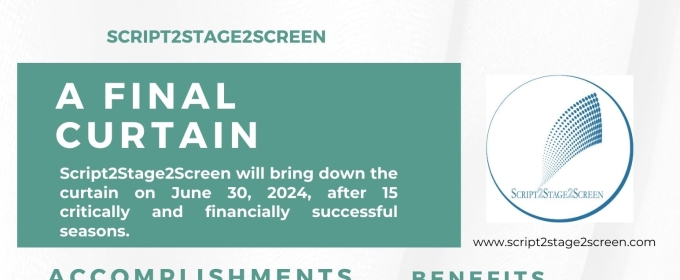 Script2Stage2Screen To Cease Operations in June