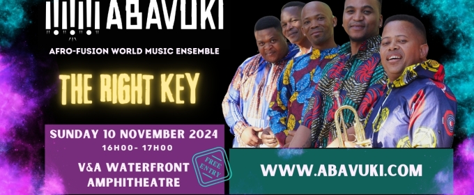 The Right Key: Abavuki Will Perform a Free Concert at the V&A Waterfront