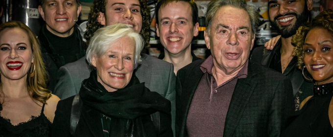 Photo Flash: Andrew Lloyd Webber and Glenn Close Visit UNMASKED at Paper Mill Pl Photos