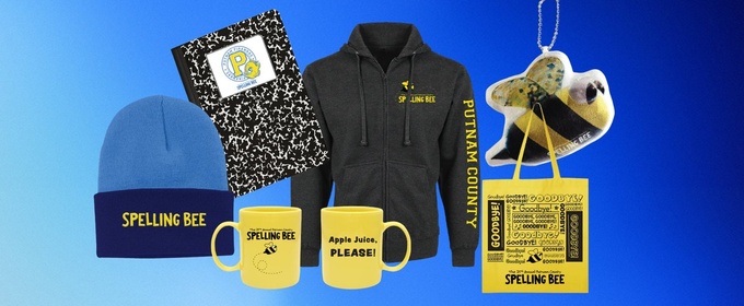 Shop SPELLING BEE Merch in BroadwayWorld's Theater Shop