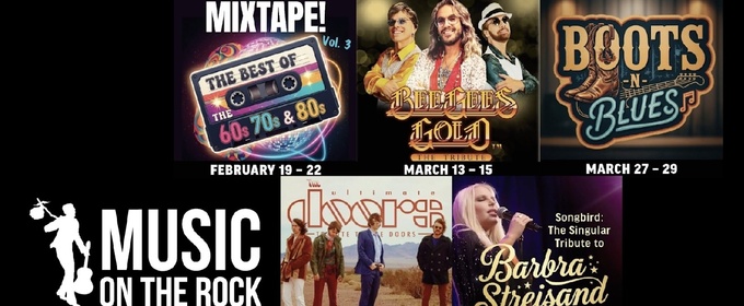 MUSIC ON THE ROCK CONCERT SERIES Comes to Flat Rock Playhouse