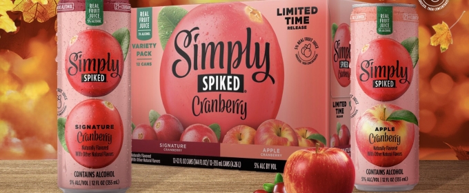 SIMPLY SPIKED® CRANBERRY-A Fall Favorite