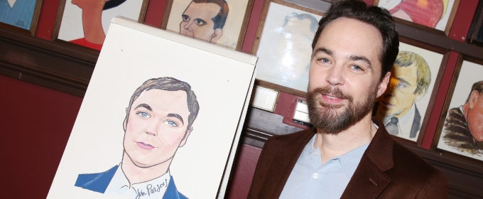 Photos: OUR TOWN's Jim Parsons Receives Sardi's Portrait