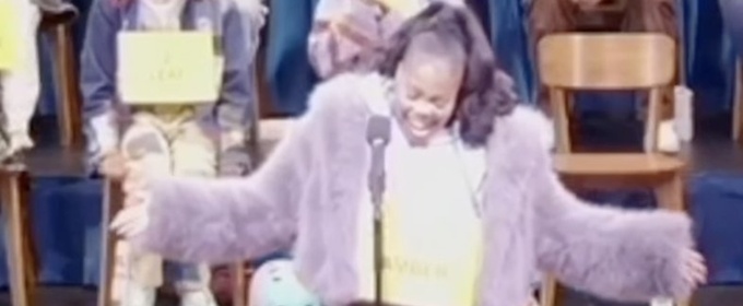 Video: Amber Riley Joins GLEE Co-Star Kevin McHale in SPELLING BEE