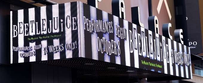 Up on the Marquee: BEETLEJUICE Returns Photo
