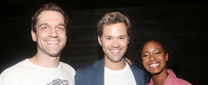 Photos: Andrew Rannells Stops By THE NOTEBOOK