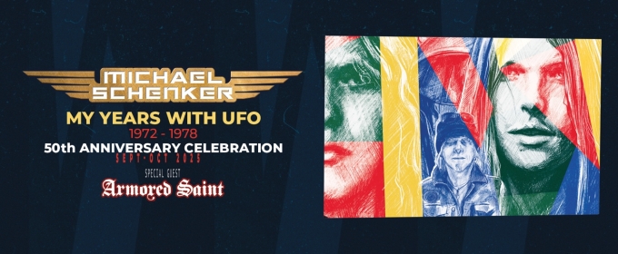 Michael Schenker MY YEARS WITH UFO USA Tour 2025 Comes To The Tobin Center In October