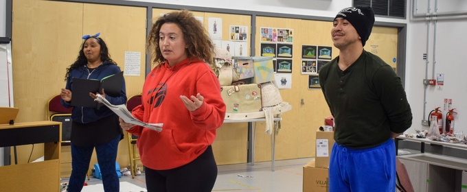 Photos: Polka Theatre's THE FIREWORK-MAKER’S DAUGHTER In Rehearsal