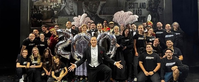 HOUDINI, UN MUSICAL MÁGICO celebra su función número 200 en el Teatro Calderón de Madrid