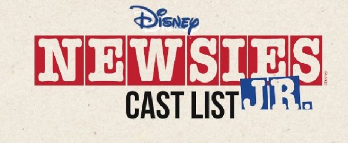 NEWSIES JR. Comes to the Young Players