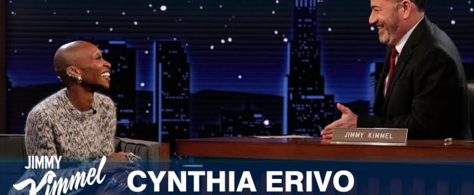 Video: Cynthia Erivo Talks WICKED Oscar Nomination, Elphaba’s Songs, & More on JIMMY KIMMEL LIVE!