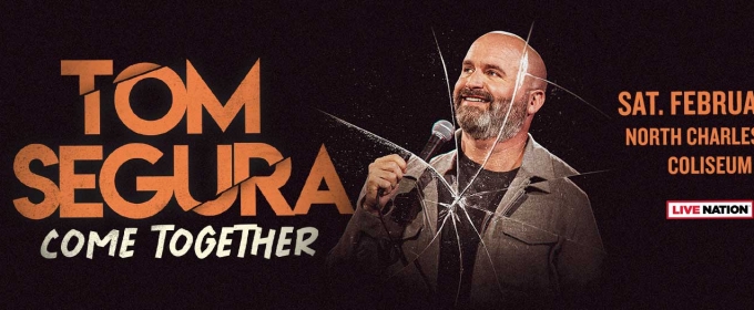 Tom Segura Comes to the North Charleston Coliseum in February