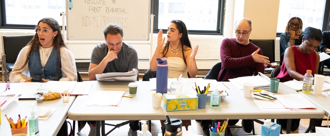 Photos: Ben Beckley, Rebecca Jimenez and More in Rehearsals for INDIAN PRINCESS Off-Broadway
