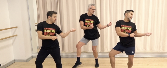 Video: Ben Channels His Inner Neil Diamond with Choreo from A BEAUTIFUL NOISE