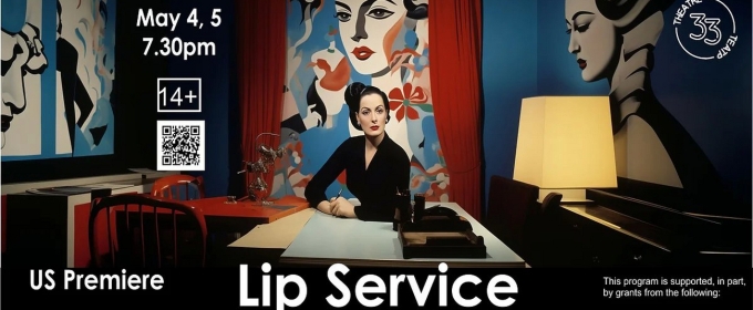 John Misto's LIP SERVICE to be Presented at Theatre33 In May