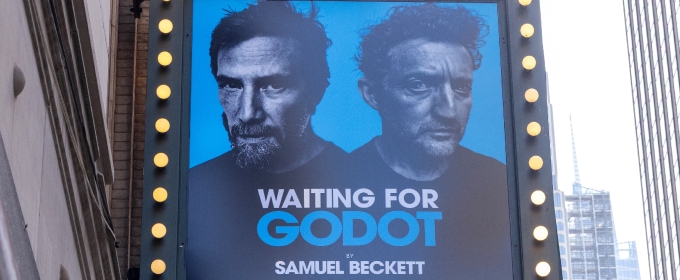 Up on the Marquee: WAITING FOR GODOT Photo