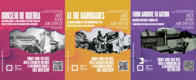 The Neighbors Annouce April Events Series With ESPACIO DE CULTURAS At NYU