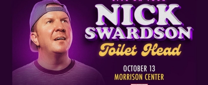 Nick Swardson is Coming to the Morrison Center Next Month