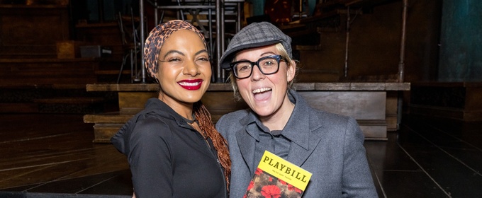 Photos: Brandi Carlile Stops By HADESTOWN On Broadway