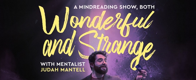 Judah Mantell Will Perform A MINDREADING SHOW, BOTH WONDERFUL AND STRANGE in Teaneck