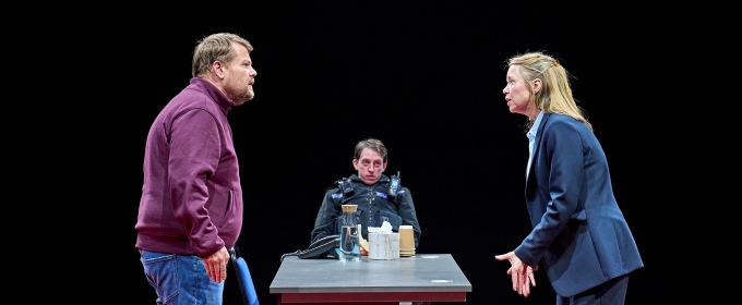 Photos: First Look at James Corden, Anna Maxwell Martin and Zachary Hart in THE CONSTITUENT