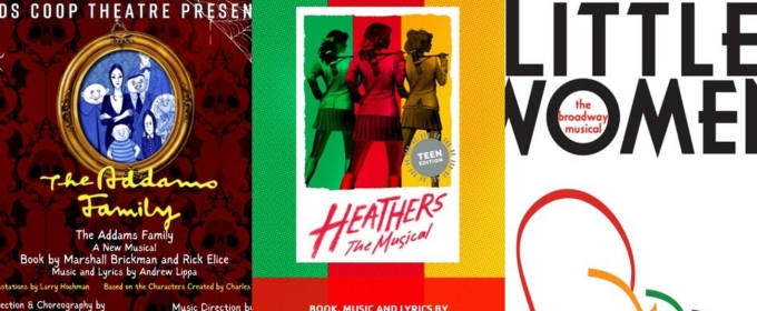 THE ADDAMS FAMILY, HEATHERS, LITTLE WOMEN– Check Out This Week's Top Stage Mags