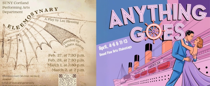 ANYTHING GOES & More to be Presented at The SUNY Cortland Performing Arts Department