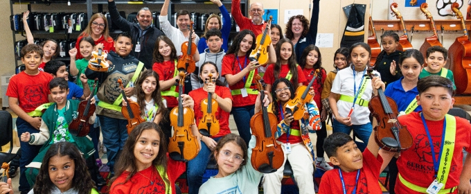 Palm Beach and Ft. Lauderdale Students Receive Violins From Record Donation to Palm Beach Symphony